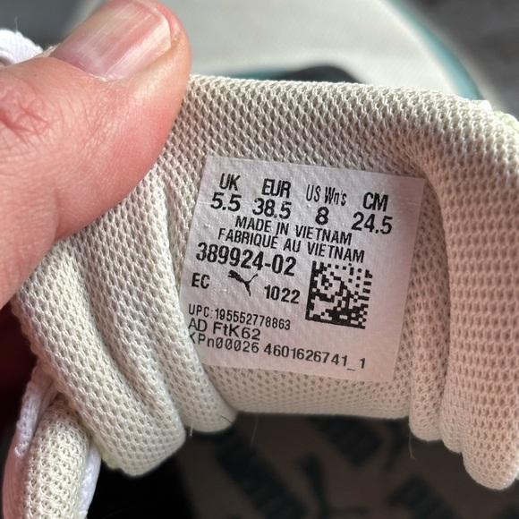 Puma | Cruise Rider | Ivory | pink | teal | platform | women’s size 8 - Picture 4 of 13